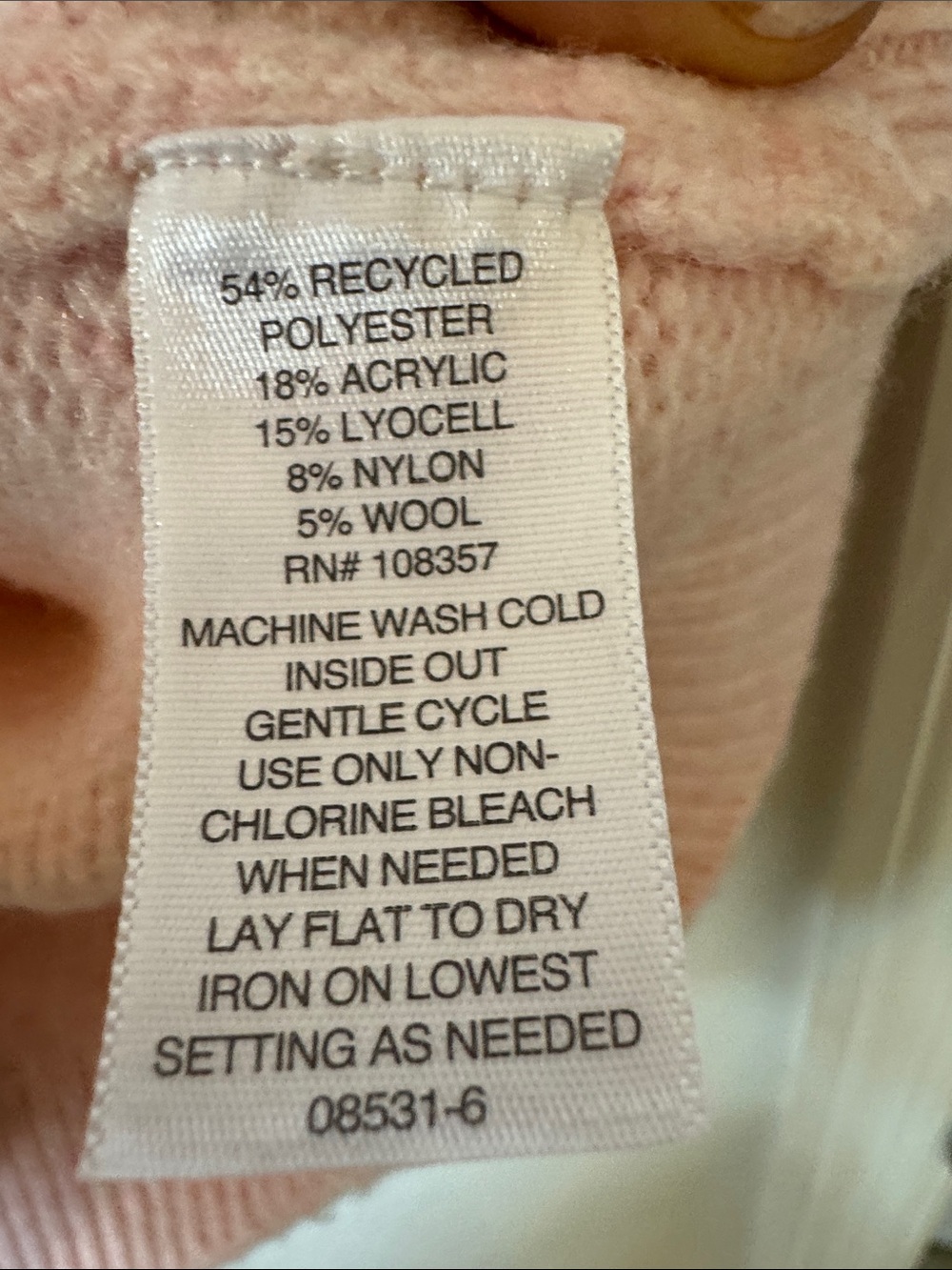 Liz Claiborne Blush Pink Short Sleeve Rosette Sweater - Picture 11 of 11